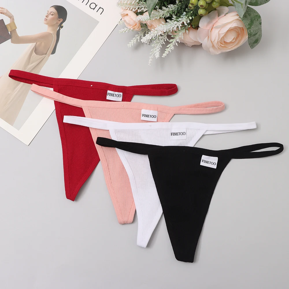 Сексуальное нижнее белье с Т-образной спинкой стринги низкой талией женские