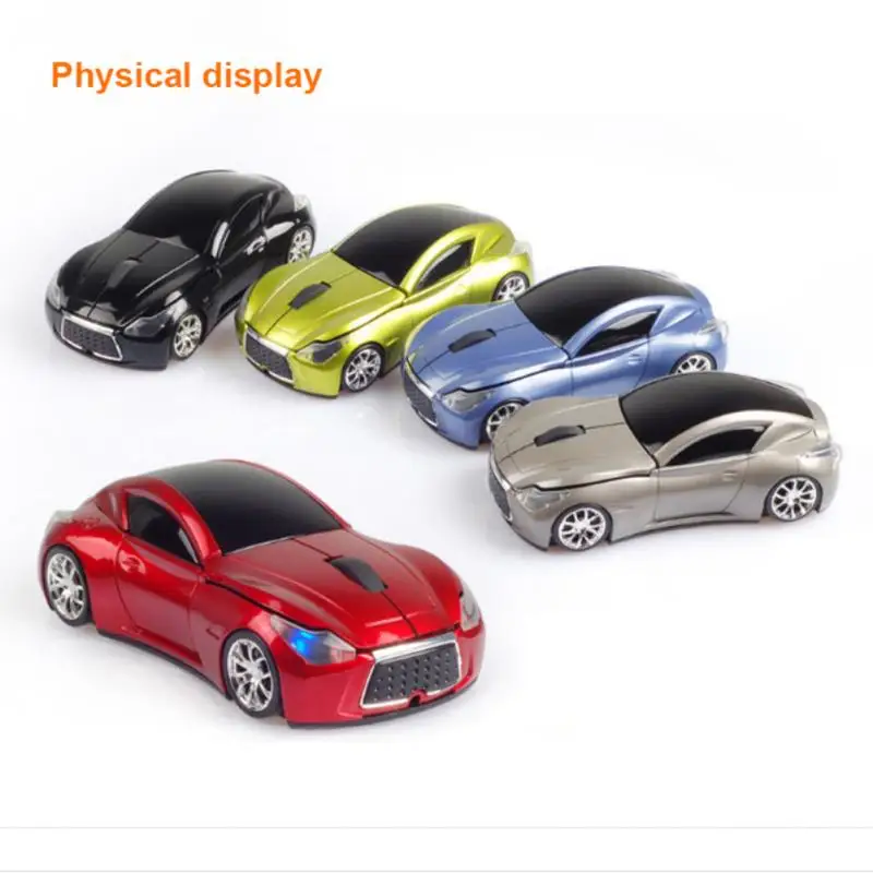 

2.4G Wireless Mouse Cool Sport Car Mouse Gamer 1600 DPI Optical Mice Computer Gaming Mouse For PC Laptop Desktop