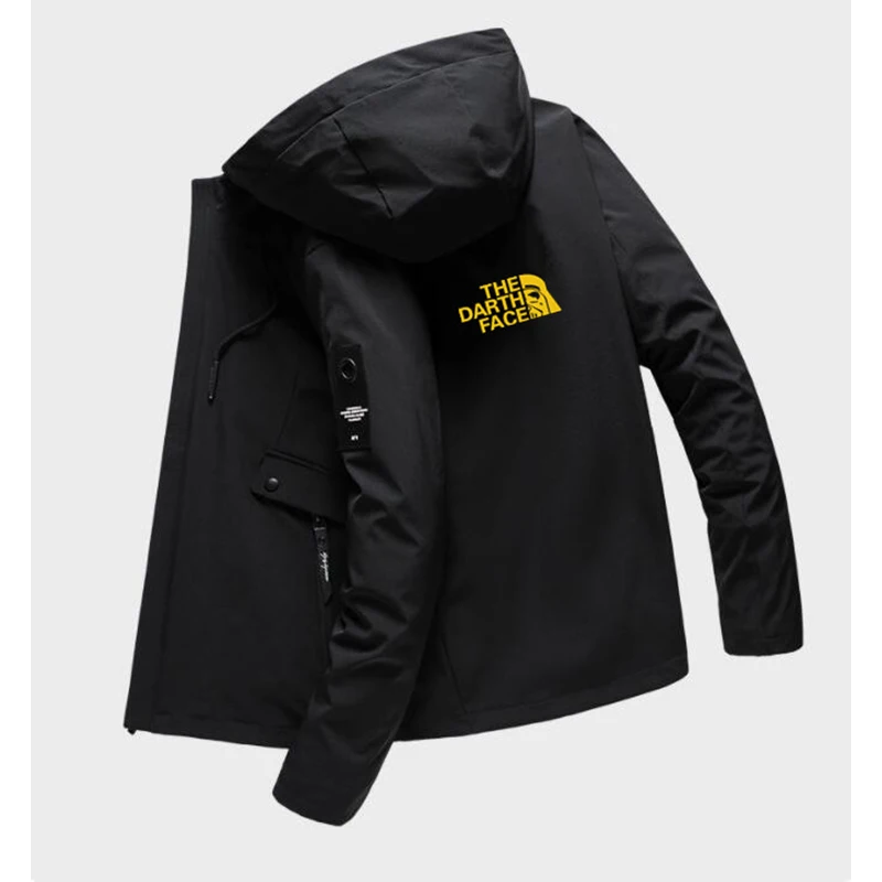 Новинка осень/зима 2020 ветровка на молнии мужская толстовка с красивым принтом