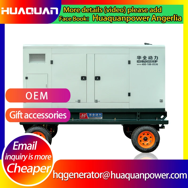 

120kw Silent Diesel Generator Set Made in China Mobile Soundproof Generating