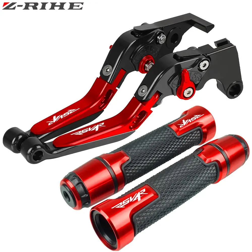 

Motorcycle Accessories Folding Extendable Brake Clutch Levers Handbar Handle Grips For Aprilia RSV4R RSV4 R 2009-2019 2010 2011