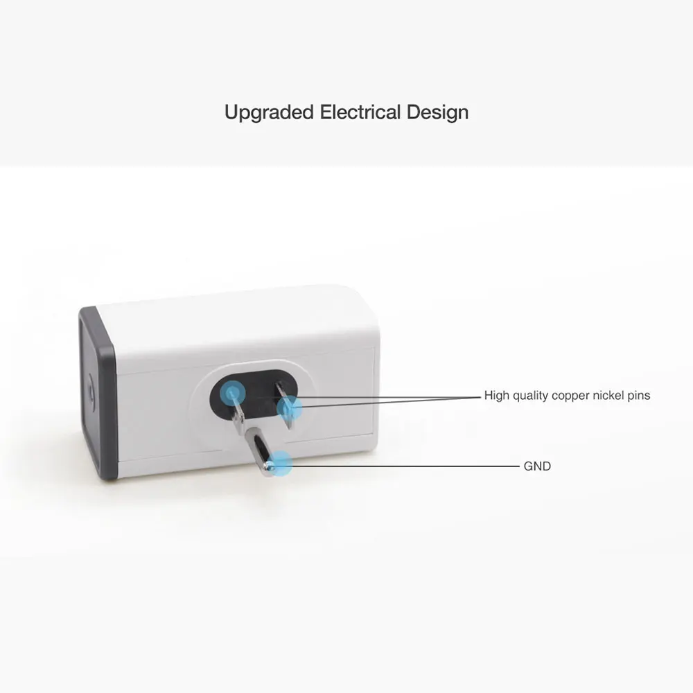 Itead Sonoff S31 US 16A умная розетка Wi-Fi монитор использование энергии Удаленная розетка Wi-Fi переключатель работает с Alexa Google домашний помощник