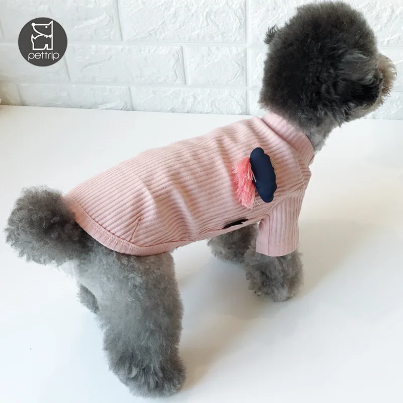 Двухфутовое нижнее белье одежда для собак серого и розового цвета размеры s-xxl