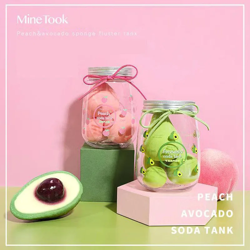 1 коробка спонж для влажного и сухого замачивания водяной косметическая губка