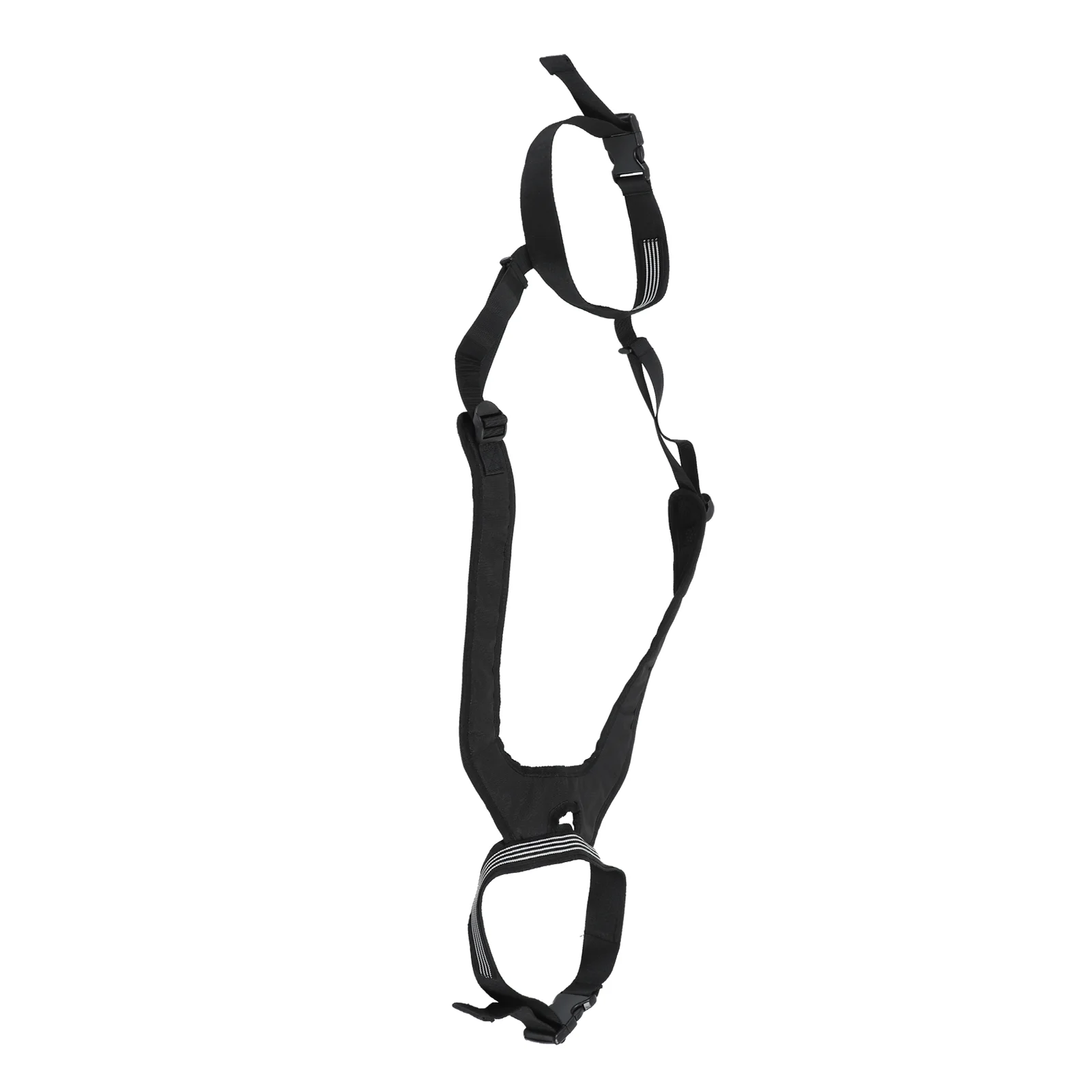 

Outdoor Snowboard Belt Outdoor Ski Board Carrying Strap Skateboard Belt (Black)