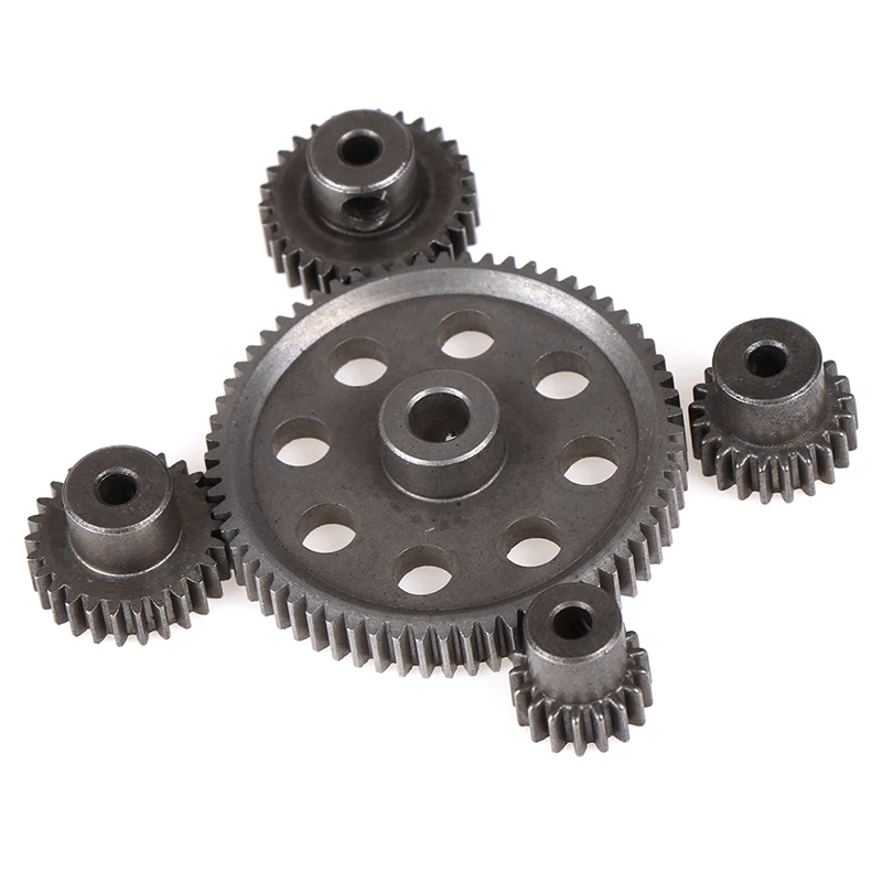 HSP 1 10 11184 Steel Metal Spur different Main Gear 64T/21T/29T/17T/26T Motor Pinion Gears | Игрушки и хобби