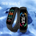 Xiaomi оригинальный бренд 2021 M6 Смарт-часы женские и мужские часы монитор артериального давления спортивный фитнес Браслет Смарт-часы для Apple Xiaomi Android