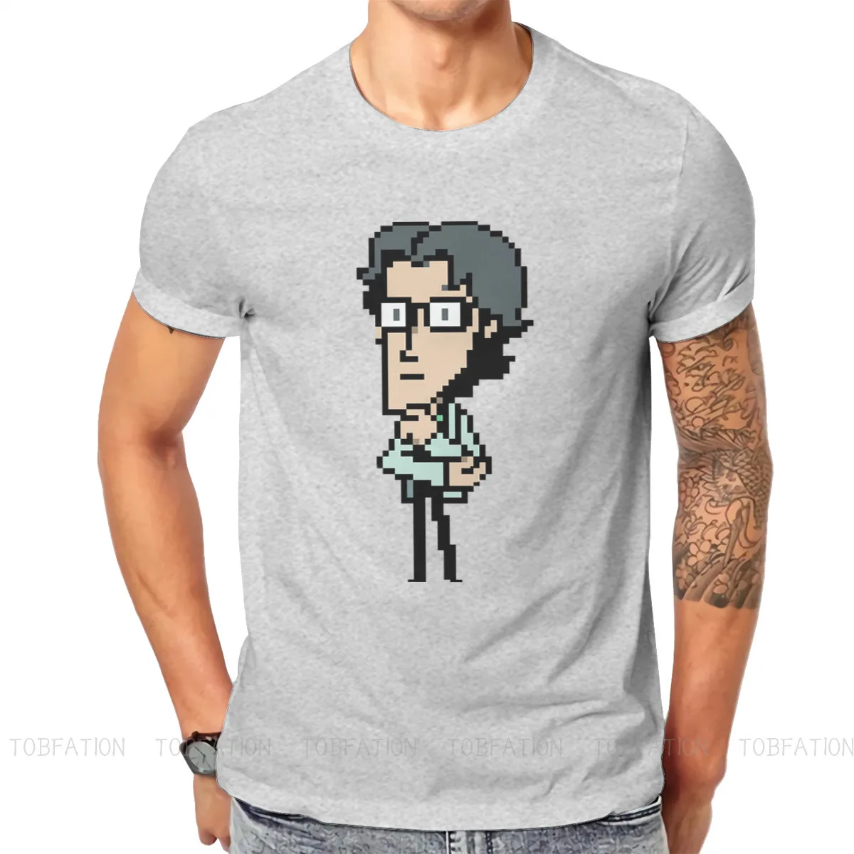 Особая футболка Otacon Thinking Sprite Pixel удобная новый дизайн Подарочная одежда горячая