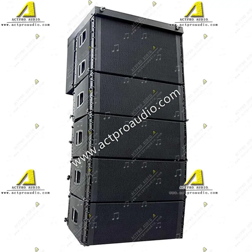 TTL55 три способа двойной 12 дюймов динамик 3600 Вт высокой мощности Мощность профессиональная сценическая линейного массива