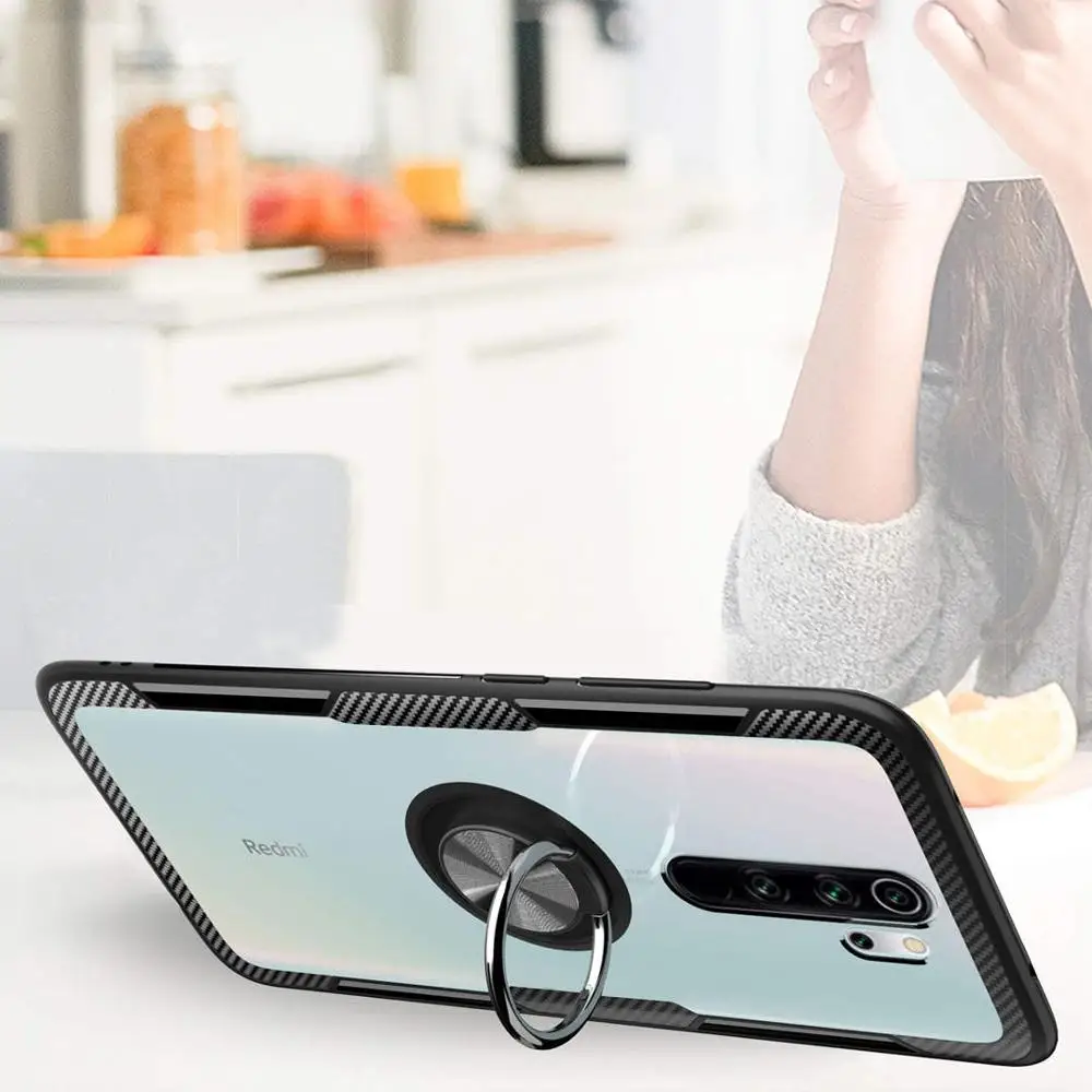 Магнитный скрыть кольцо чехол-подставка для телефона Redmi Note8 Note7 Note5 7 K20 Pro Xiaomi 8 8SE