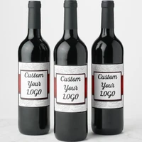 customized personalized wine bottle label birthdayanniversary wedding 20 pieces not waterproof
