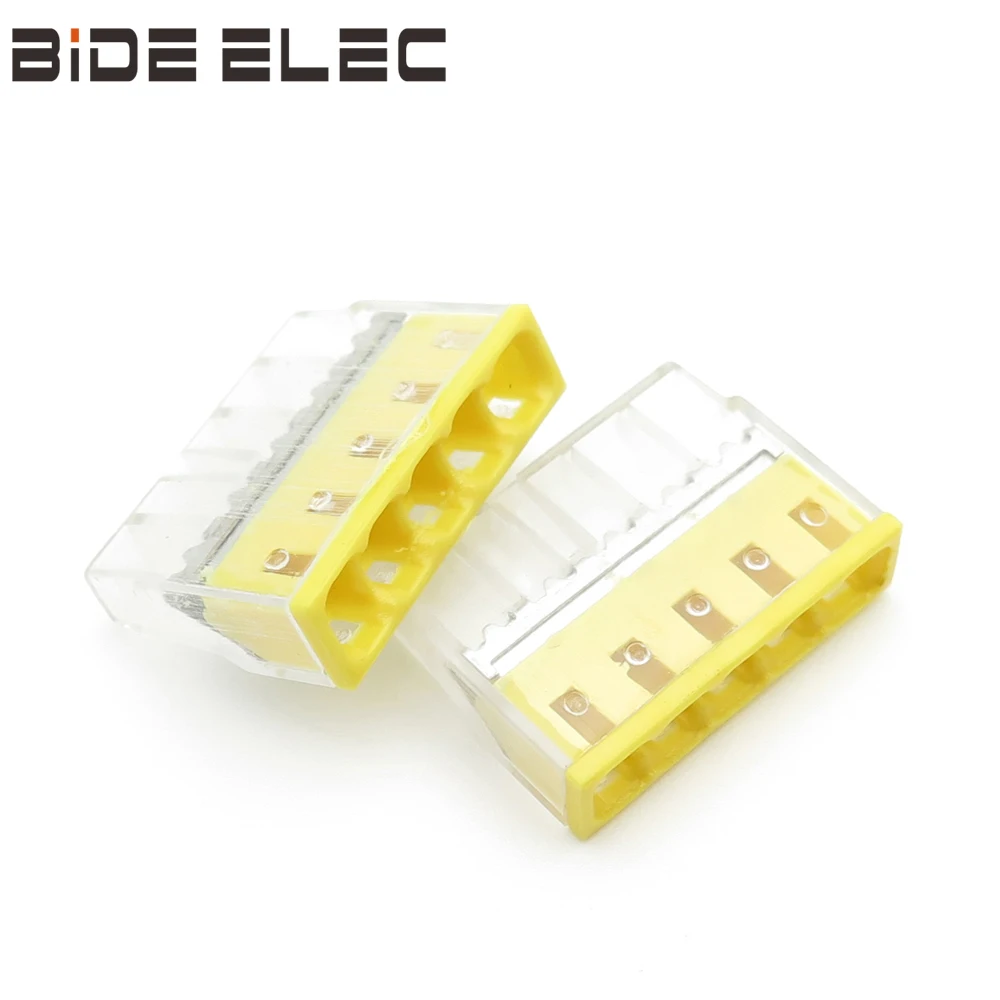 CPW255 10 шт 5P Мини Быстрый Push-in проводник установка клеммы болки и соединитель
