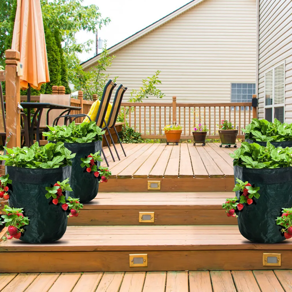 Мешок для выращивания клубники 5/7/10 галлонов многоразовые Контейнерные мешки