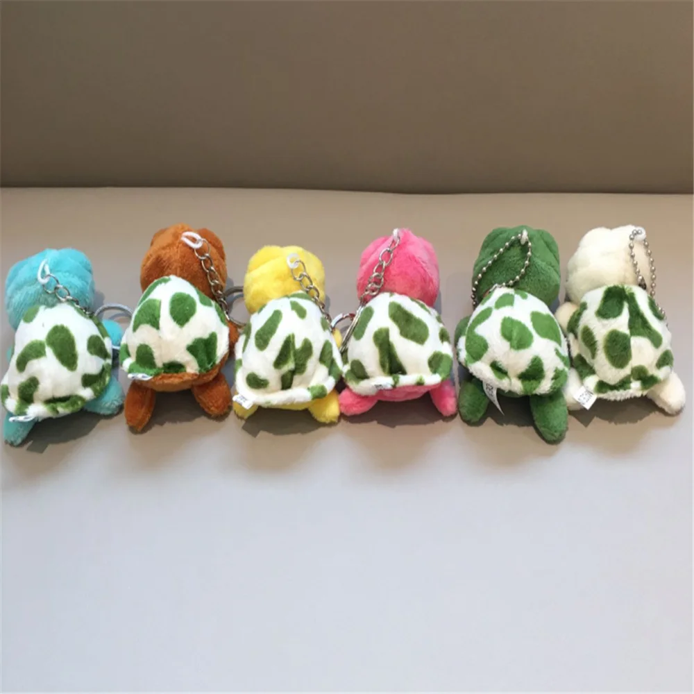 Много цветов размеры 4-8 см набивная Черепаха игрушка черепаха плюшевая кукла