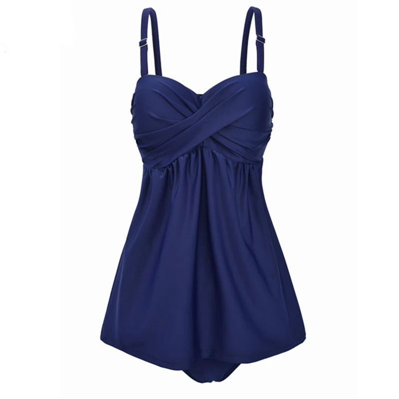 2019 женский черный Одноцветный комплект бикини с подкладкой из двух частей