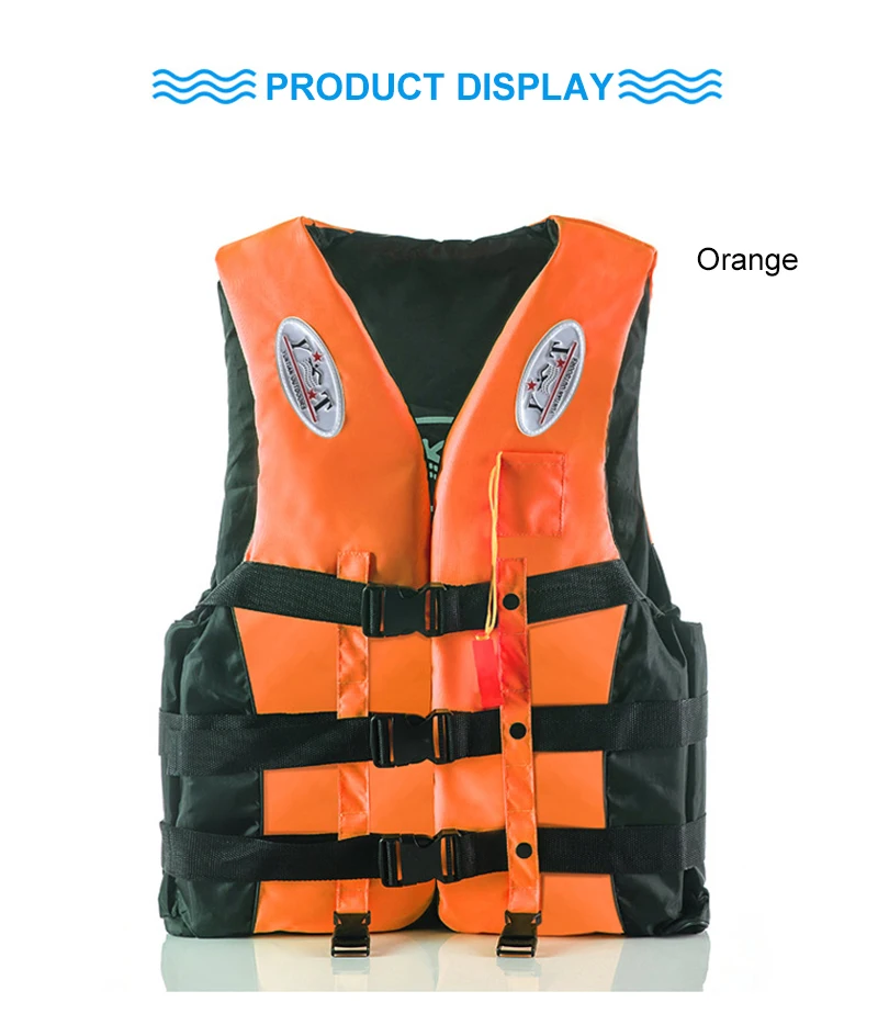 

Hot sell life vest Outdoor rafting life jackets for swimming snorkeling wear fishing Professional drifting child adult S -XXXL