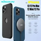 Магнитный чехол Nillkin для iPhone 12 Pro Max, Magsafe, с беспроводным зарядным устройством