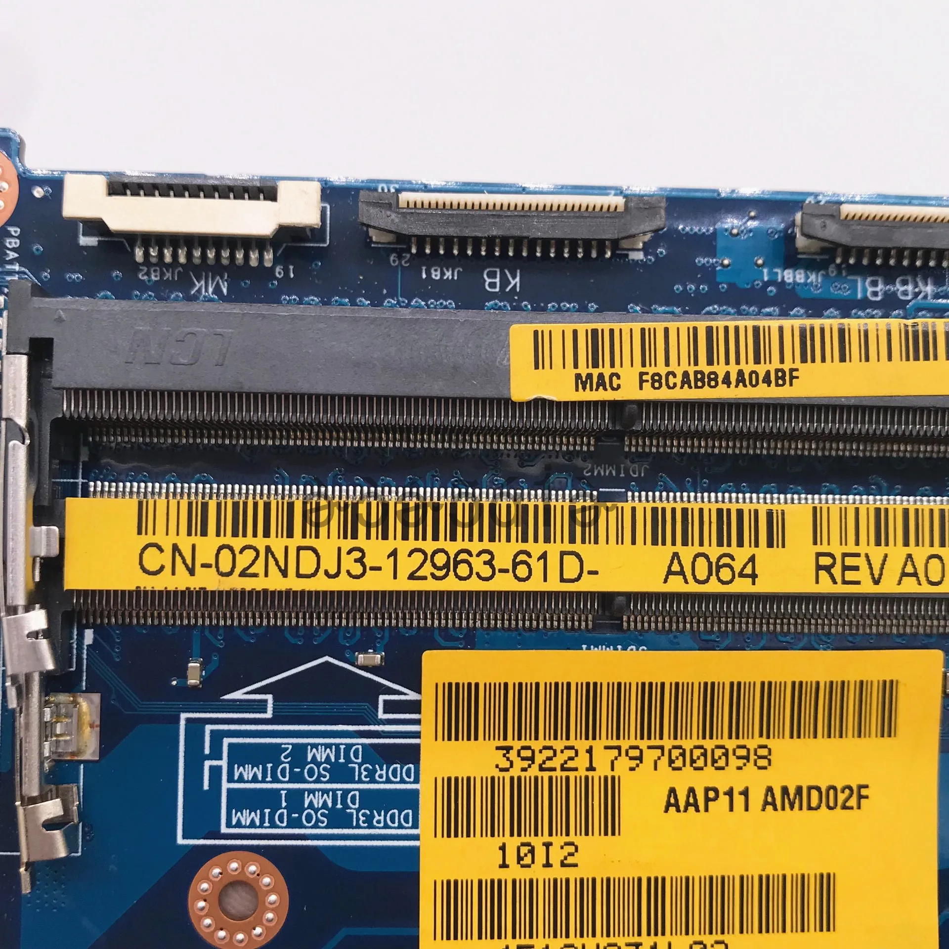 CN-02NDJ3 02NDJ3 2NDJ 3 Высококачественная материнская плата для ноутбука DELL 15 R2 SR2FL I7-6820HK CPU