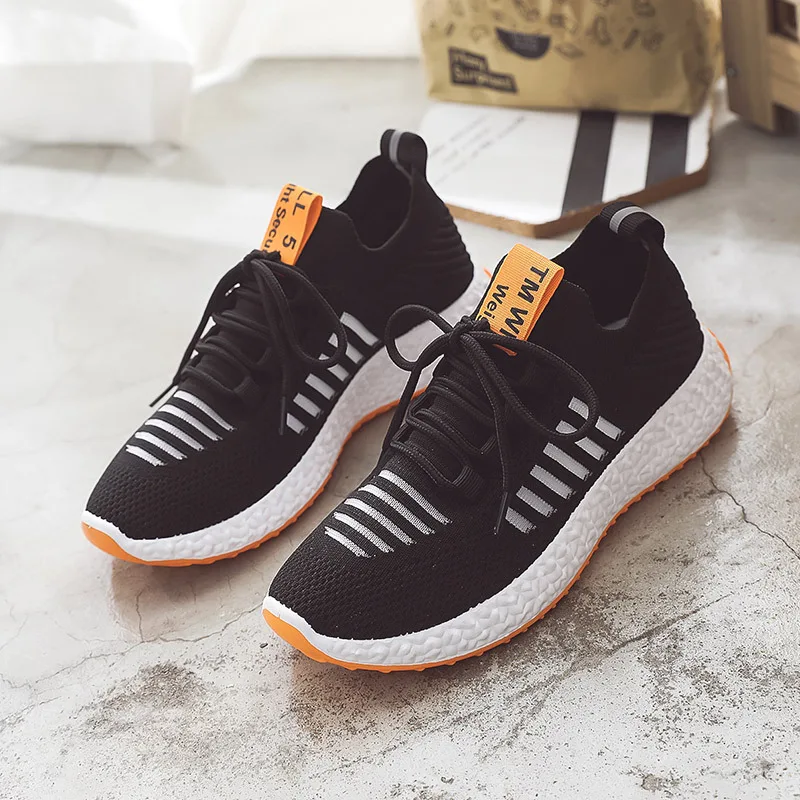 

2019 Women Casual Shoes Lace Up Sneakers Women Trainers Mash Running Sneakers Women Shoes Chaussure Femme YYJ59