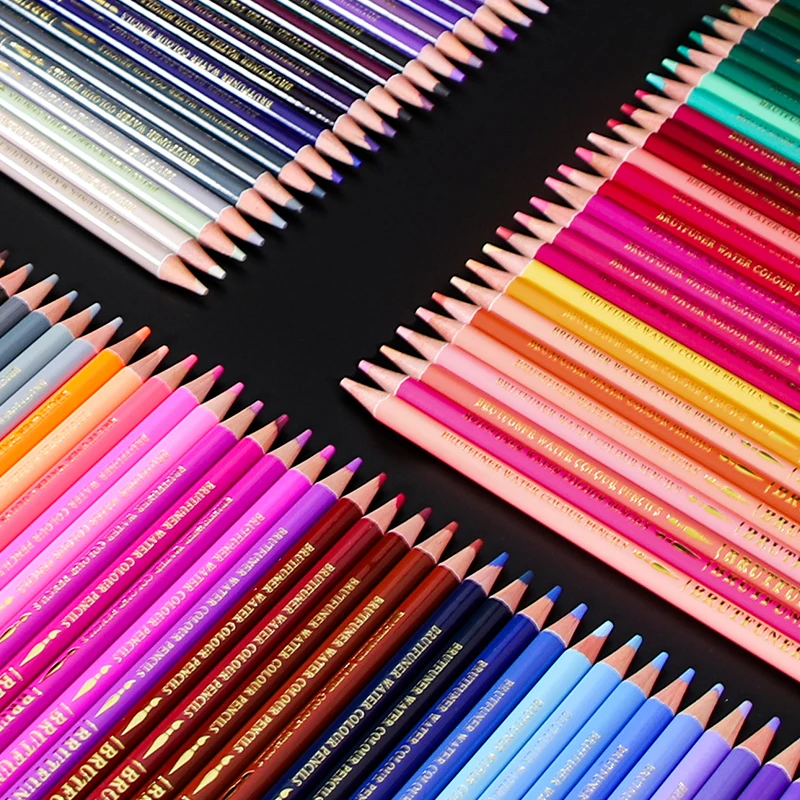 Карандаш со свинцовыми искусственными деревянными карандашами 47/72/120/150 цветов