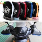 Зимние водонепроницаемые перчатки унисекс для снегохода, мотоцикла, мотора, руля, 2 шт. = 1 пара