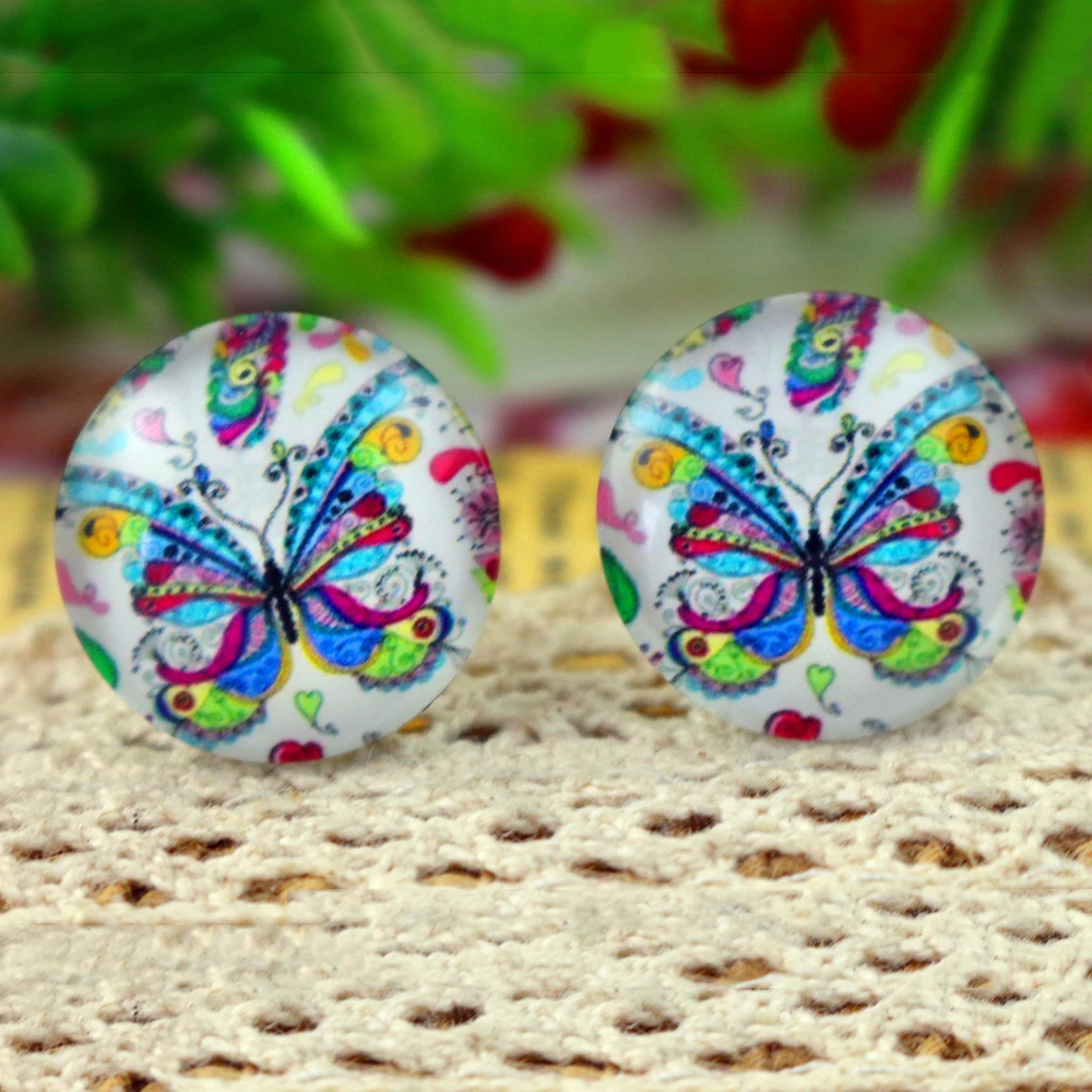 10 шт. 20 мм стеклянные кабошоны ручной работы (H2 04)|cabochon amethyst|cabochon braceletcabochon |