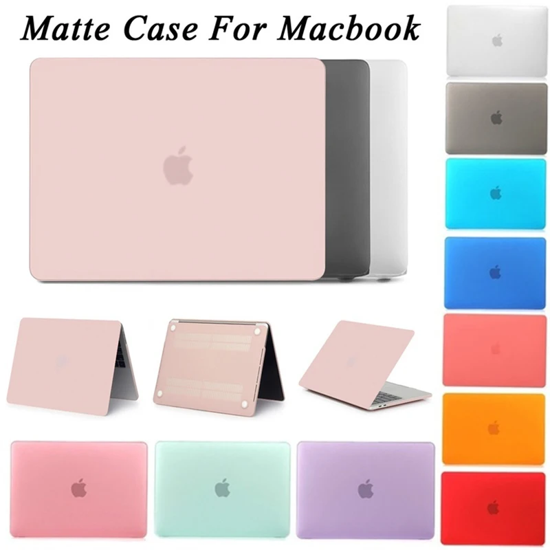 Матовый чехол для ноутбука 13 16 15 дюймов 2020 Macbook Air Pro 6 11 3 Retina 4 12 A2179 A2251 A2289
