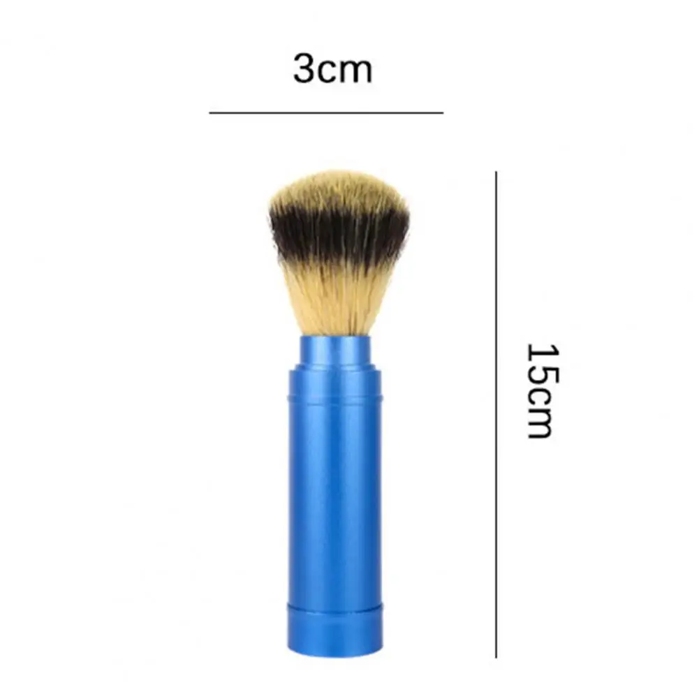 

Hair Brush Soft Bristle Hair Removal Alloy Handle Neck Duster Brush Salon Brush Barbers Hair Cleaning Tools Styling Tools