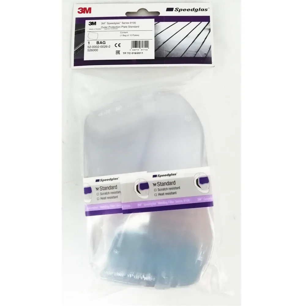 10PCS 3M 526000 Standard Outer protection plates/glass for Speedglas 9100V/9100X Series Welding Helmets | Инструменты