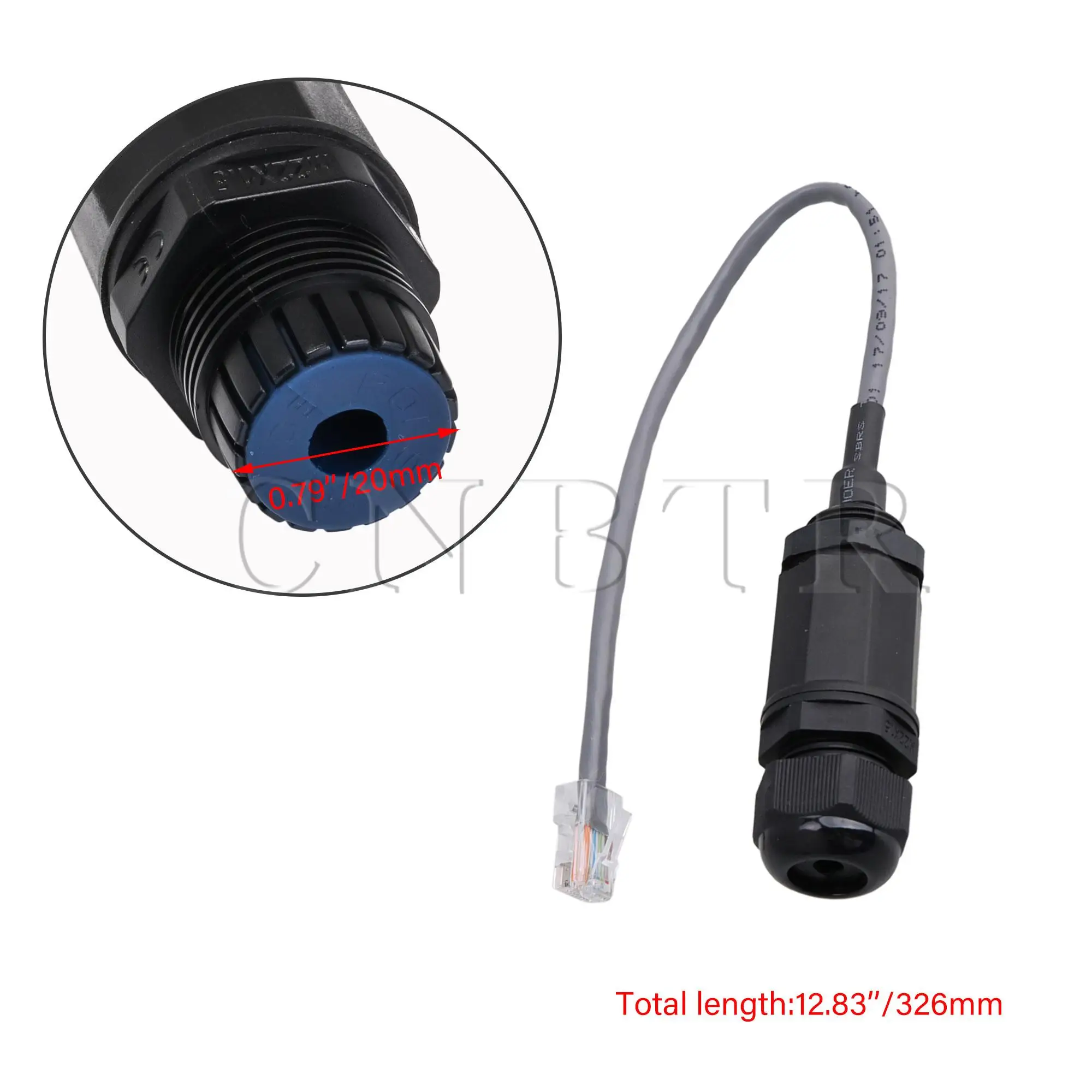 Коннектор Ethernet CNBTR 10 шт. M20 RJ45 витой кабель | Обустройство дома
