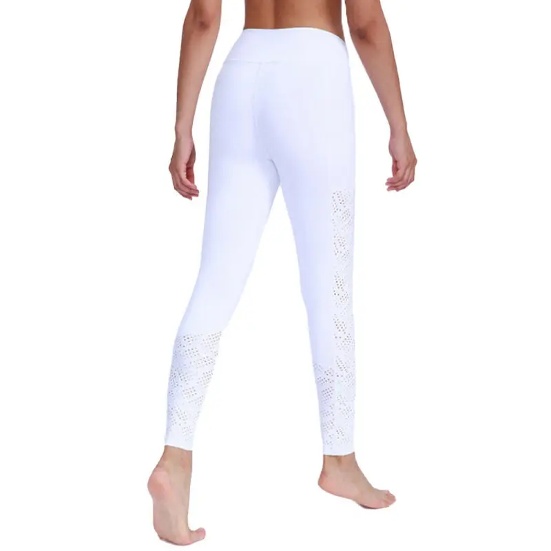 

Women High Waist Breathable Tights Yoga Pants Leggings Fitness Running Trousers