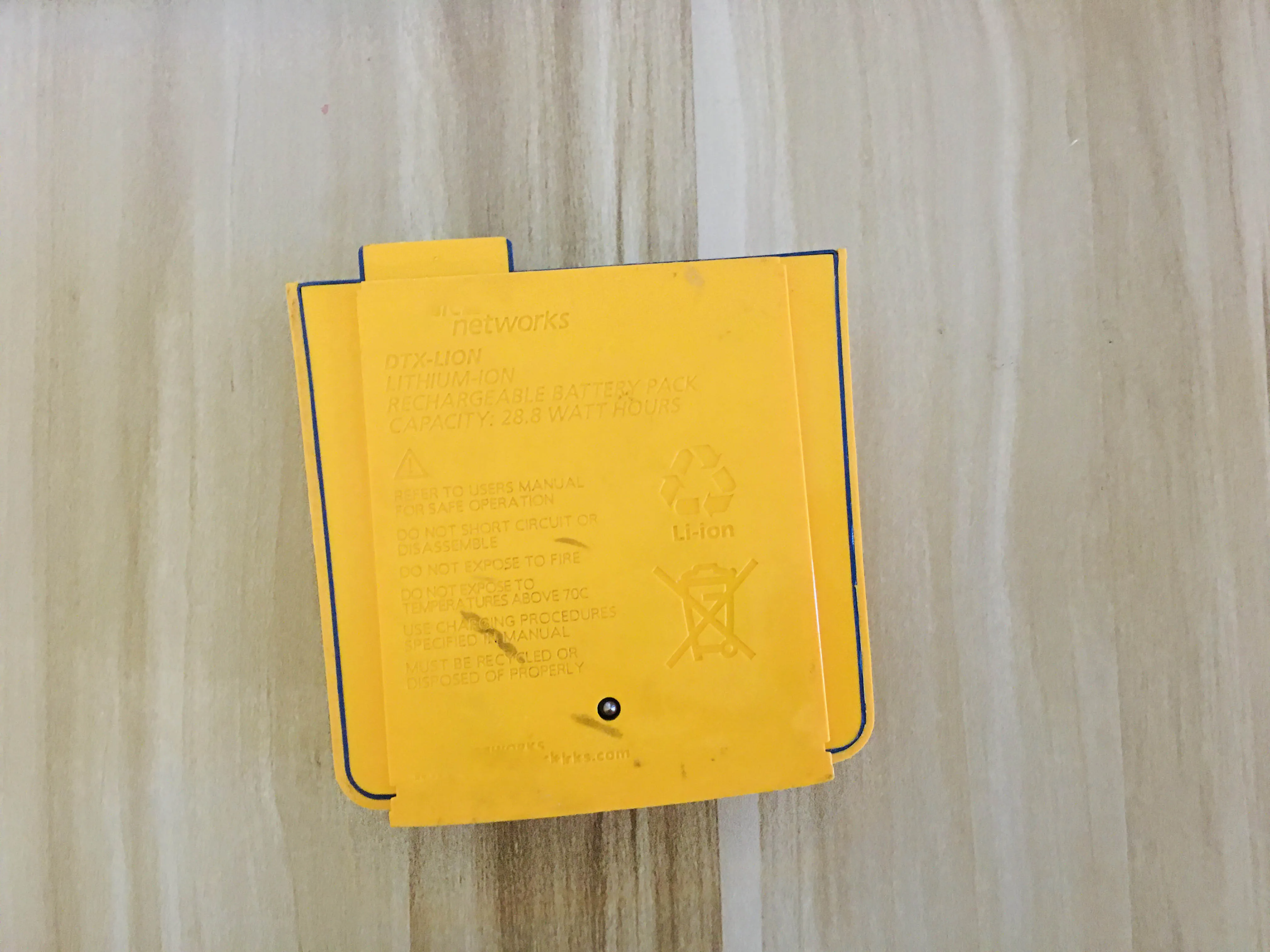 Подержанная батарея для FLUKE DTX-1800 BP7440