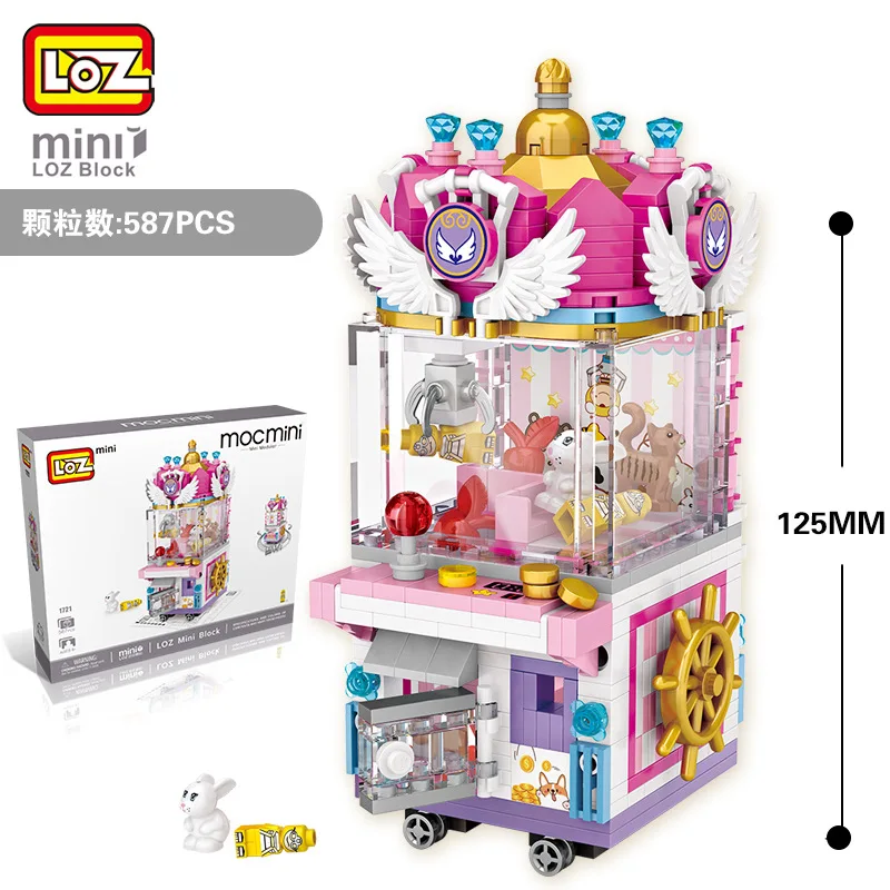 LOZ микро строительный блок для друзей парк развлечений колесо обозрения карусель