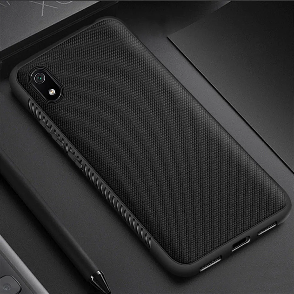 xiaomi Redmi 7A чехол 5.45 дюймов тонкий против скольжения матовый мягкий силиконовый доспех защитный чехол для на xiaomi Redmi 7A чехол на Redmi 7 A чехол обложка телефона сумка