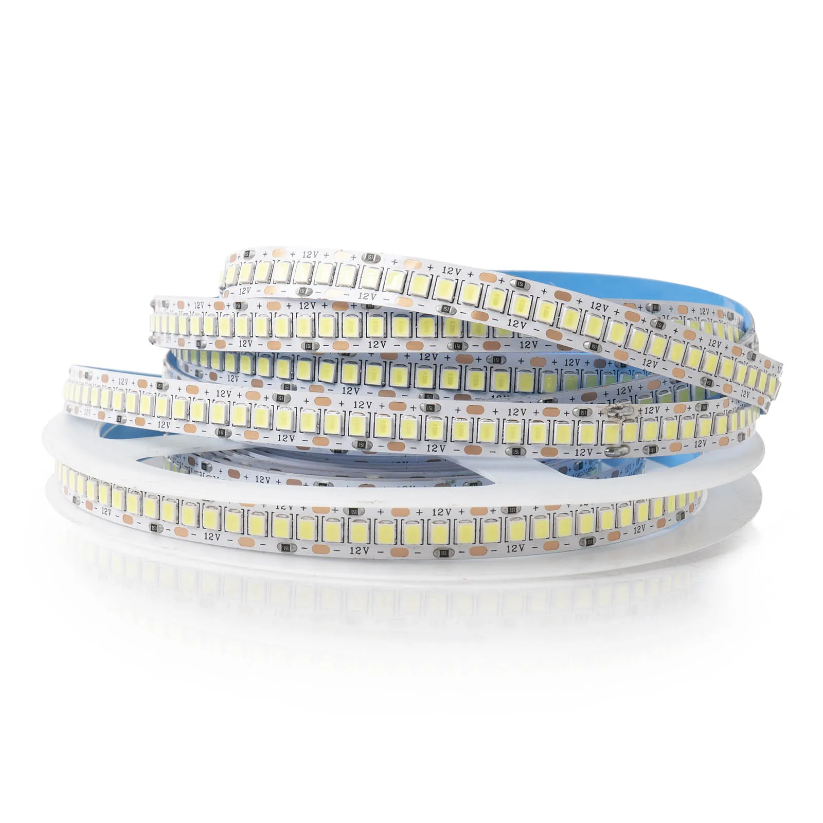 2835 LED Strip SMD 1200 LED Chip 12V LED Flexible PCB Light LED Backlight Strip LED Tape 240 LED/m  White/Warm White