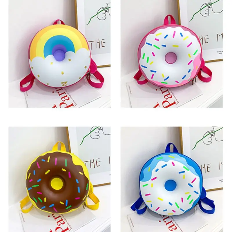 Мультяшный круговой рюкзак для детского сада школьный малышей детей F3MD|Школьные