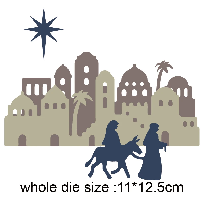 Металлические штампы для вырезания в виде верблюда форма украшения скрапбукинга