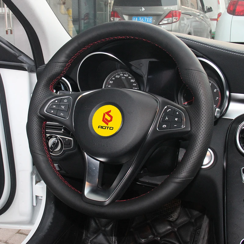Braiding Covers for Steering Wheel Cover Mercedes Benz C180 C200 C260 C300 B200 E200 E300 CLS260 CLS300 GLC260 GLC300 | Автомобили и