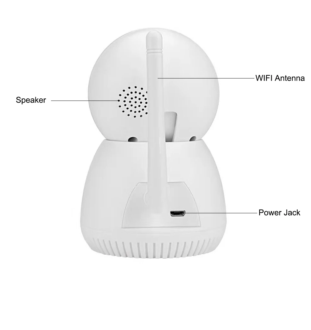 1080P Беспроводная 1920*1080 wifi ip-камера, интеллектуальная домашняя охранная камера видеонаблюдения, сетевая камера с wifi P6Spro