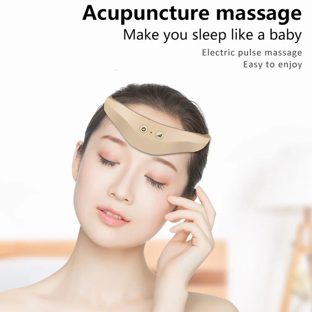 Электрический массажер для головы устройство наблюдения за сном снятия стресса