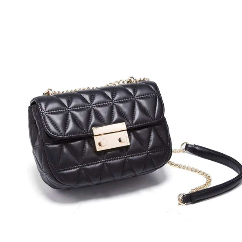 Роскошный дизайнерский кошелек с цепочкой сумка конверт ромбовидным узором из