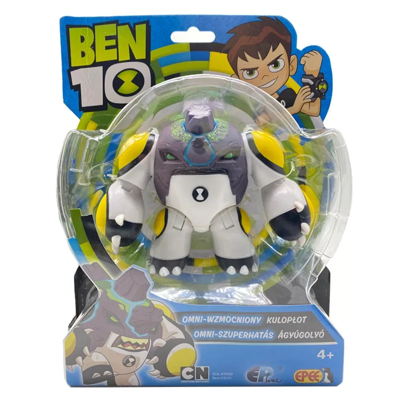 Boy Hacker BEN TEN Basic Action Figure Omnitriax Tennyson Alien Hero Ornaments Children's Gift Christmas Present Model Toys