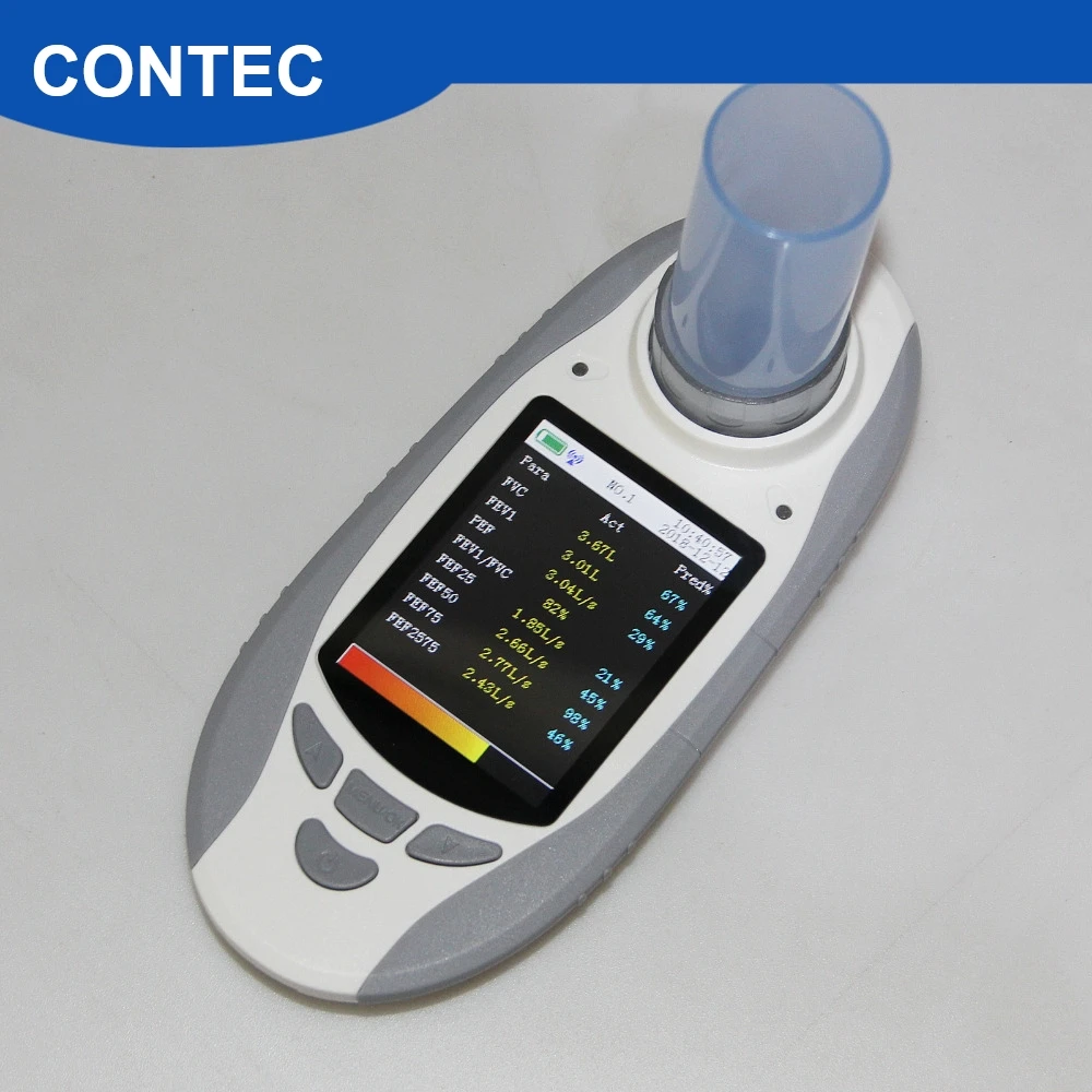 CONTEC SP10BT цифровое Легочное объемное устройство спирометр функции легочного аппарата CE