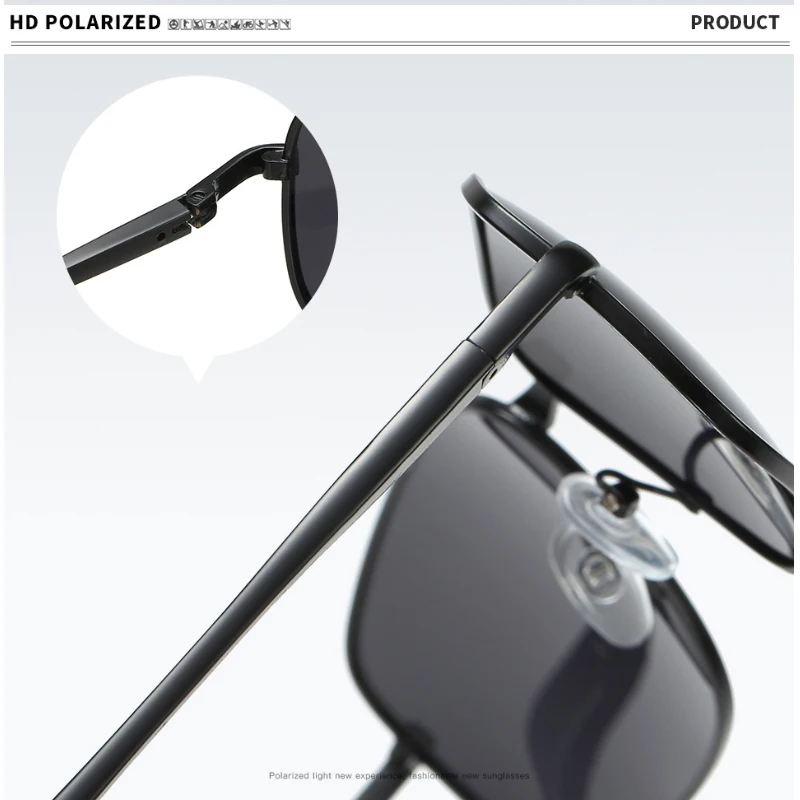 

SIMPRECT Anti-Glare Polarized Sunglasses Men 2020 Retro Square Sunglasses Driver's UV400 Vintage Sun Glasses For Men Oculos