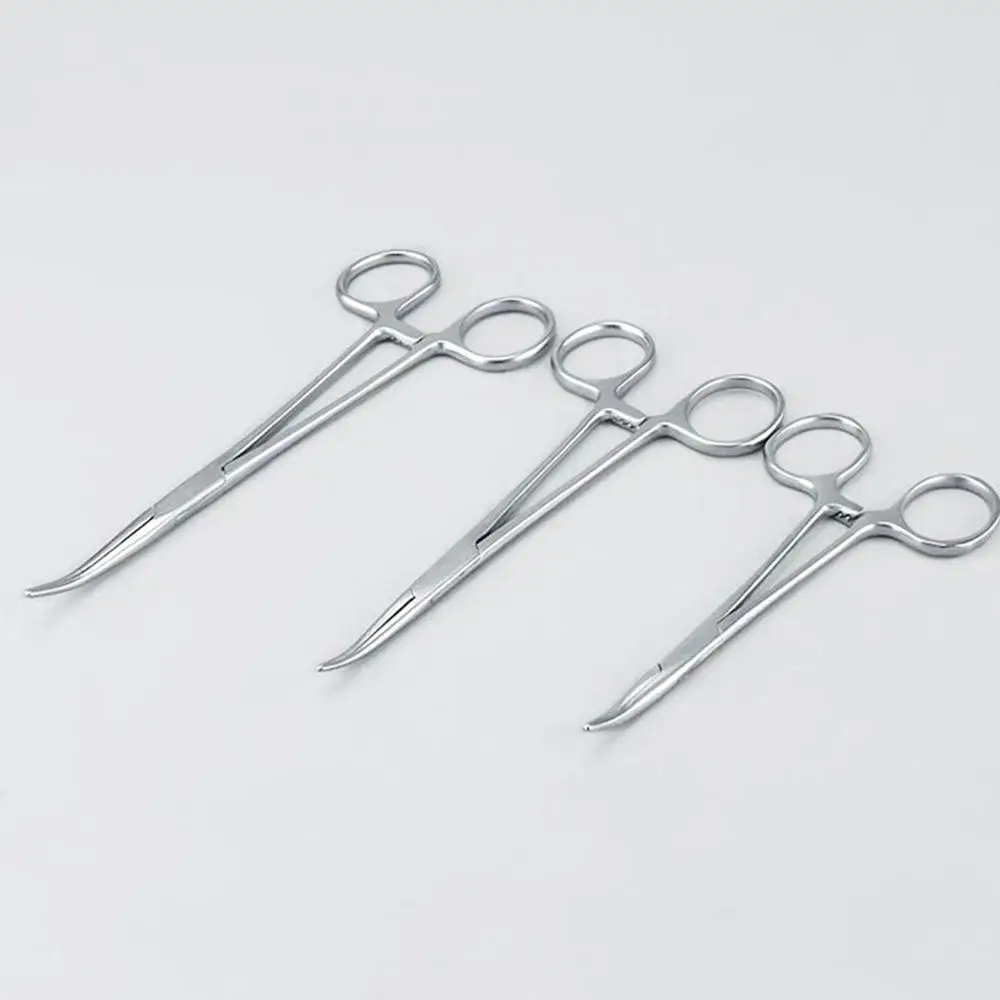 Лабораторные принадлежности гемостатические щипцы металлические | Канцтовары