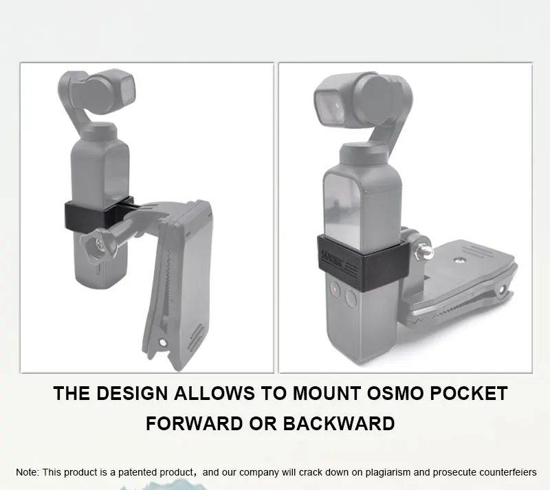 startrc camera bracket backpack clip for dji osmo pocket 2pocket action handheld gimbal vlog expansion accessories free global shipping