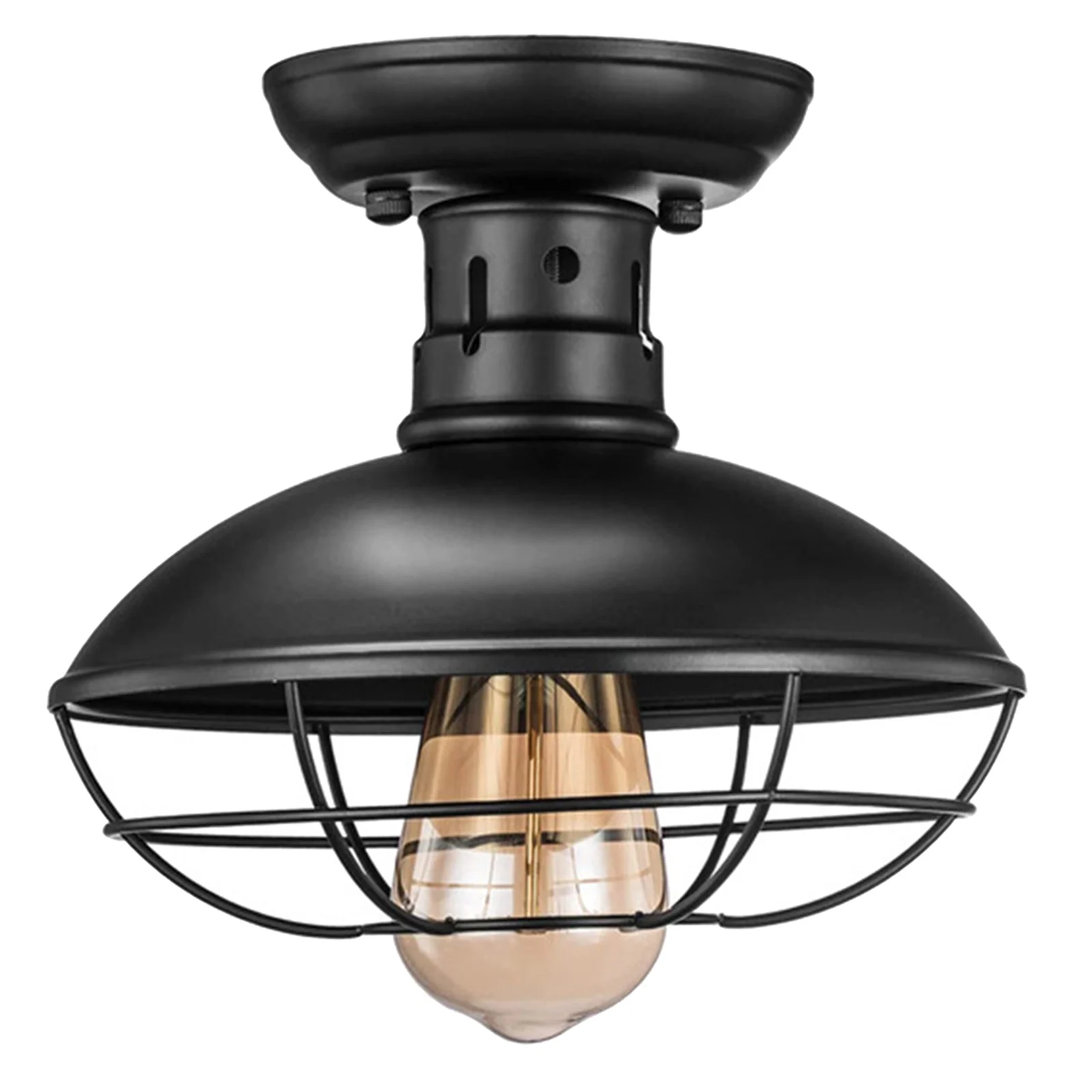 

Потолочный светильник купольный подвесной светильник s клетка крышка теплый белый для дома и офиса