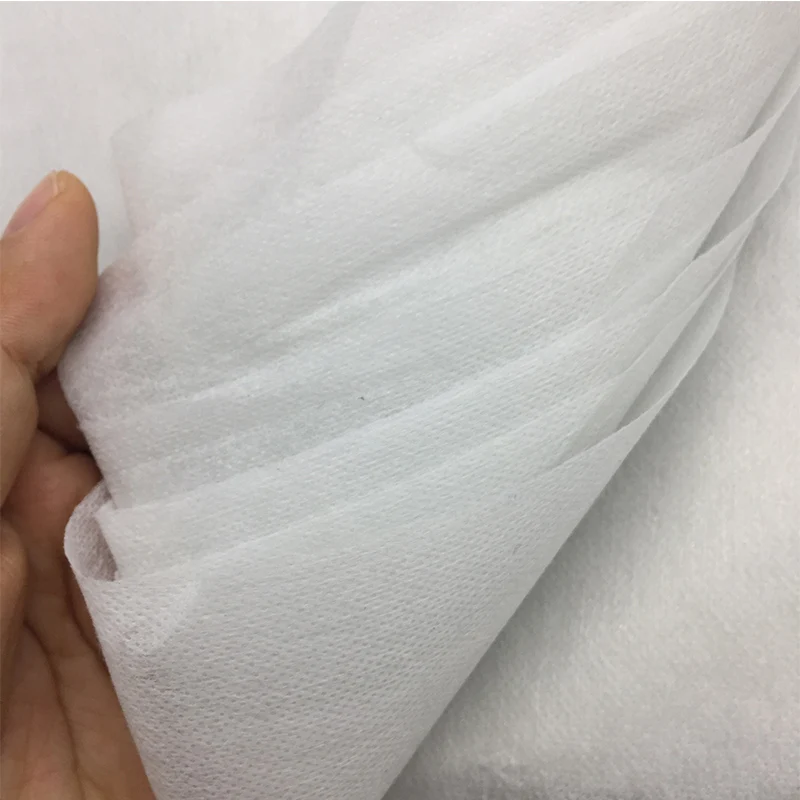 Нетканый прозрачный тонкий односторонний материал Лоскутная Ткань для шитья