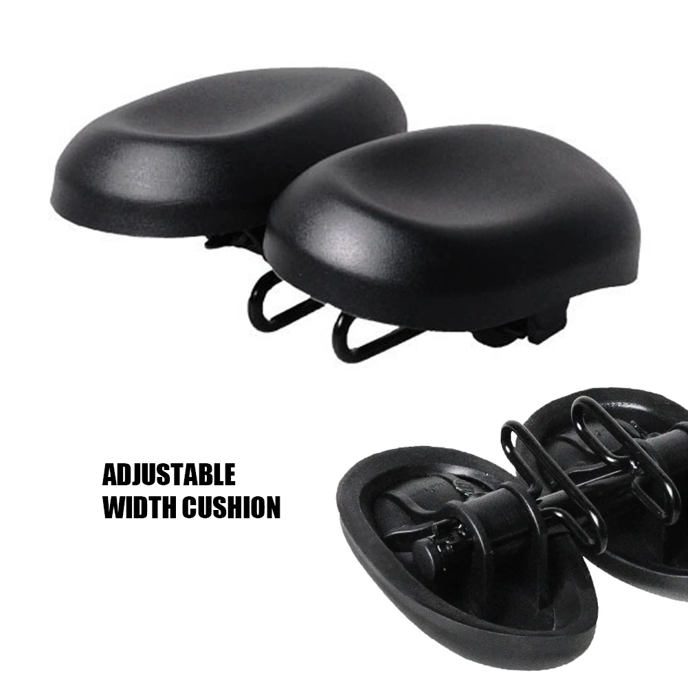 

Bike Saddle No Nose Width Adjustable Bicycle Seat Soft Shock Absorbing Bicycle Cushion Cycling Seat Bicycle Riding Accessories