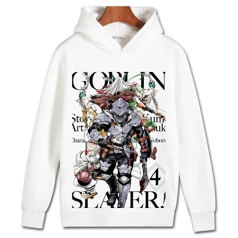 Толстовка Goblin Slayer для косплея с капюшоном изображением феи Archer толстовки